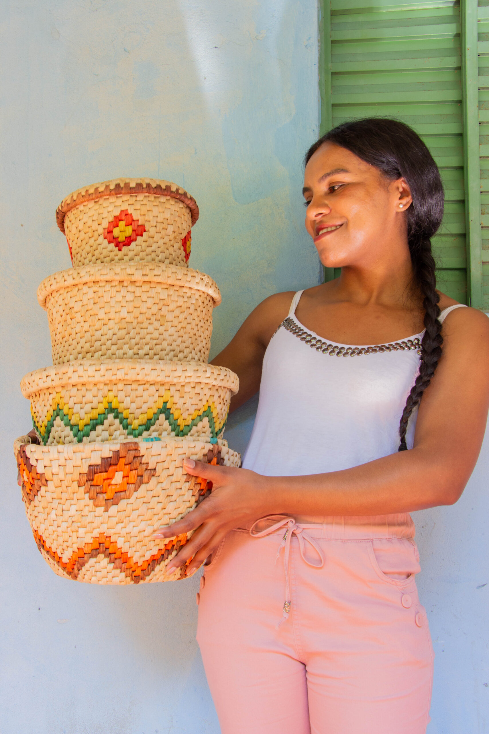 Artesanato em Palha Apiaí 
